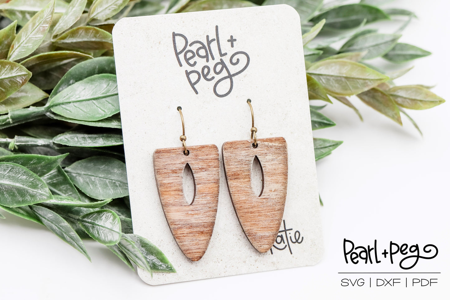 3 Design Flat Top Long Hoop Laser Earring Digital Download-Dec2024