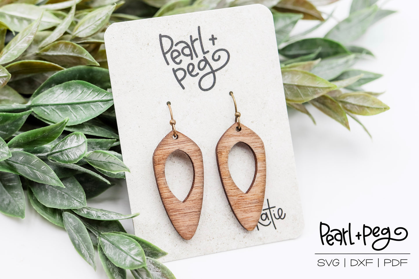 3 Design Oval Hoop Bundle Laser Earring Digital Download-Dec2024