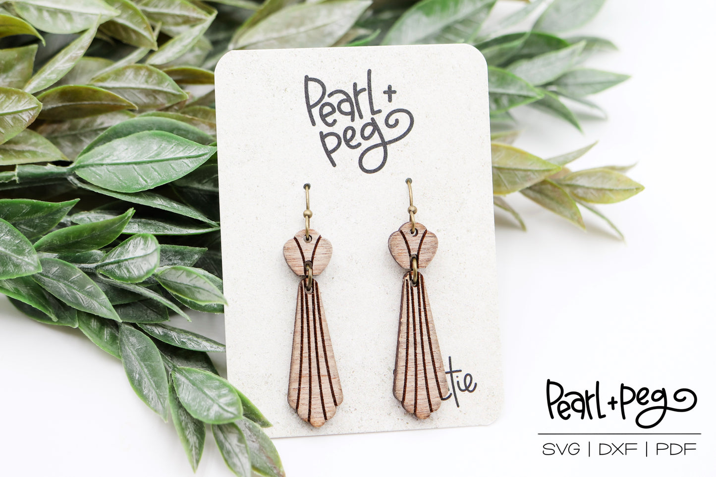 Long Thin Lined Dangle 2 Part Laser Earring Digital Download-Jan2025