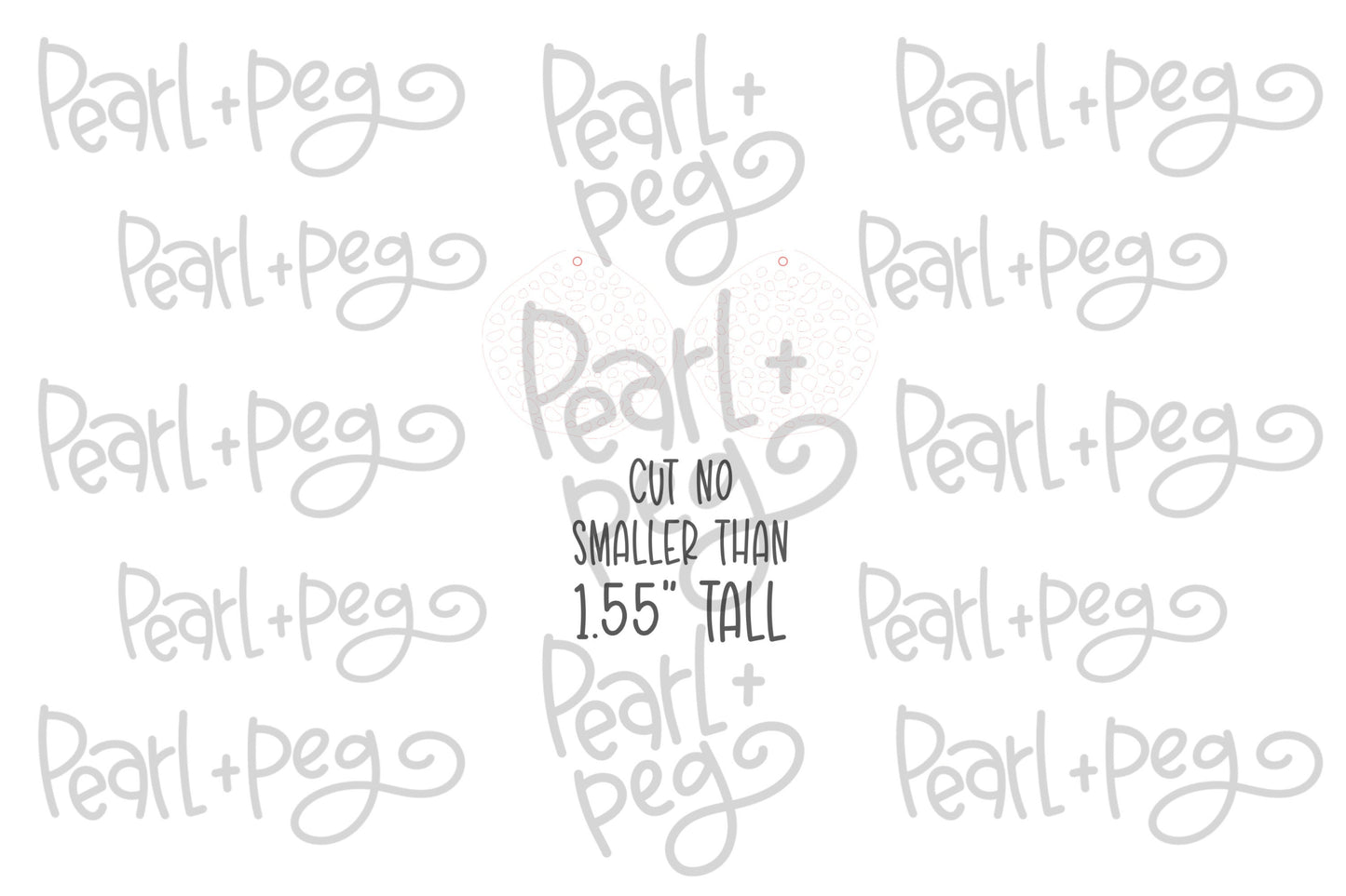 Cobblestone Disks Laser Engraved Earrings Digital Download