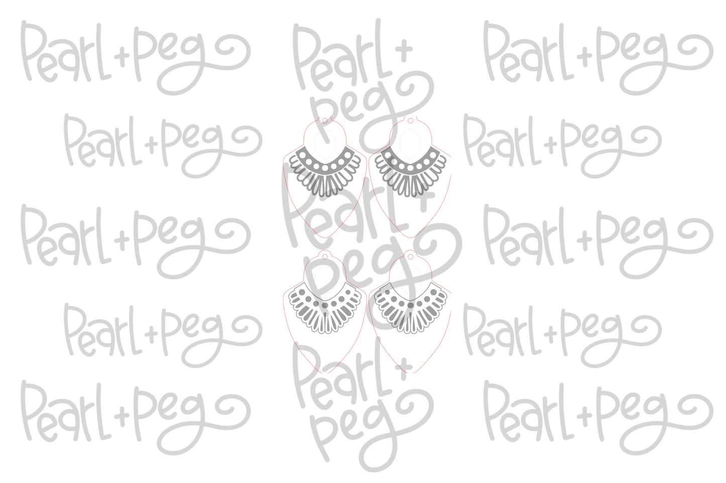 Collar Arrowhead 2 Options Laser Engraved Earrings Digital Download