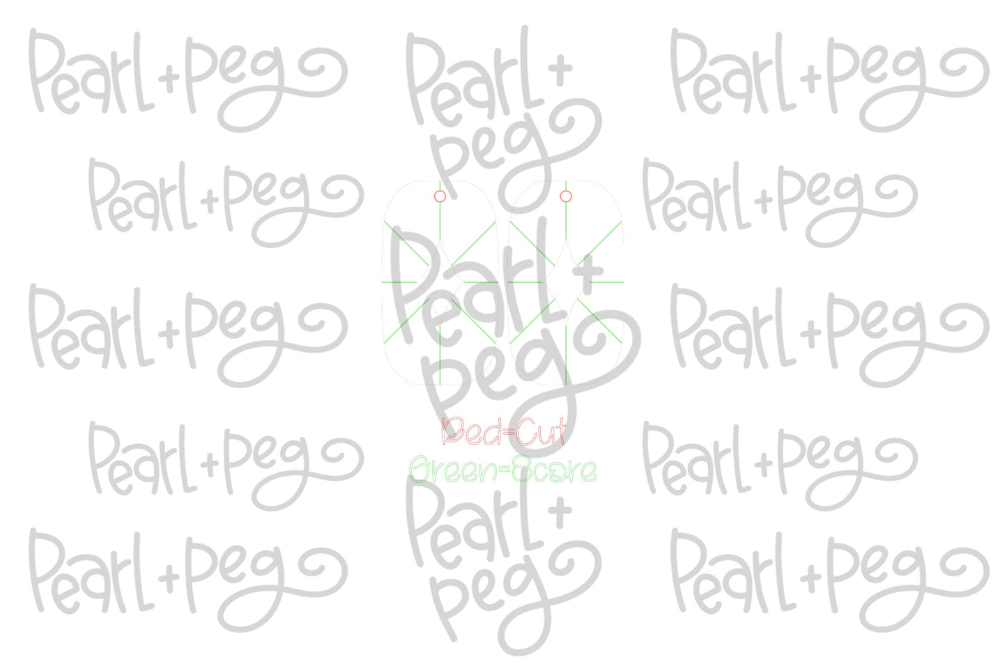 Sunburst Window Laser Engraved Earrings Digital Download