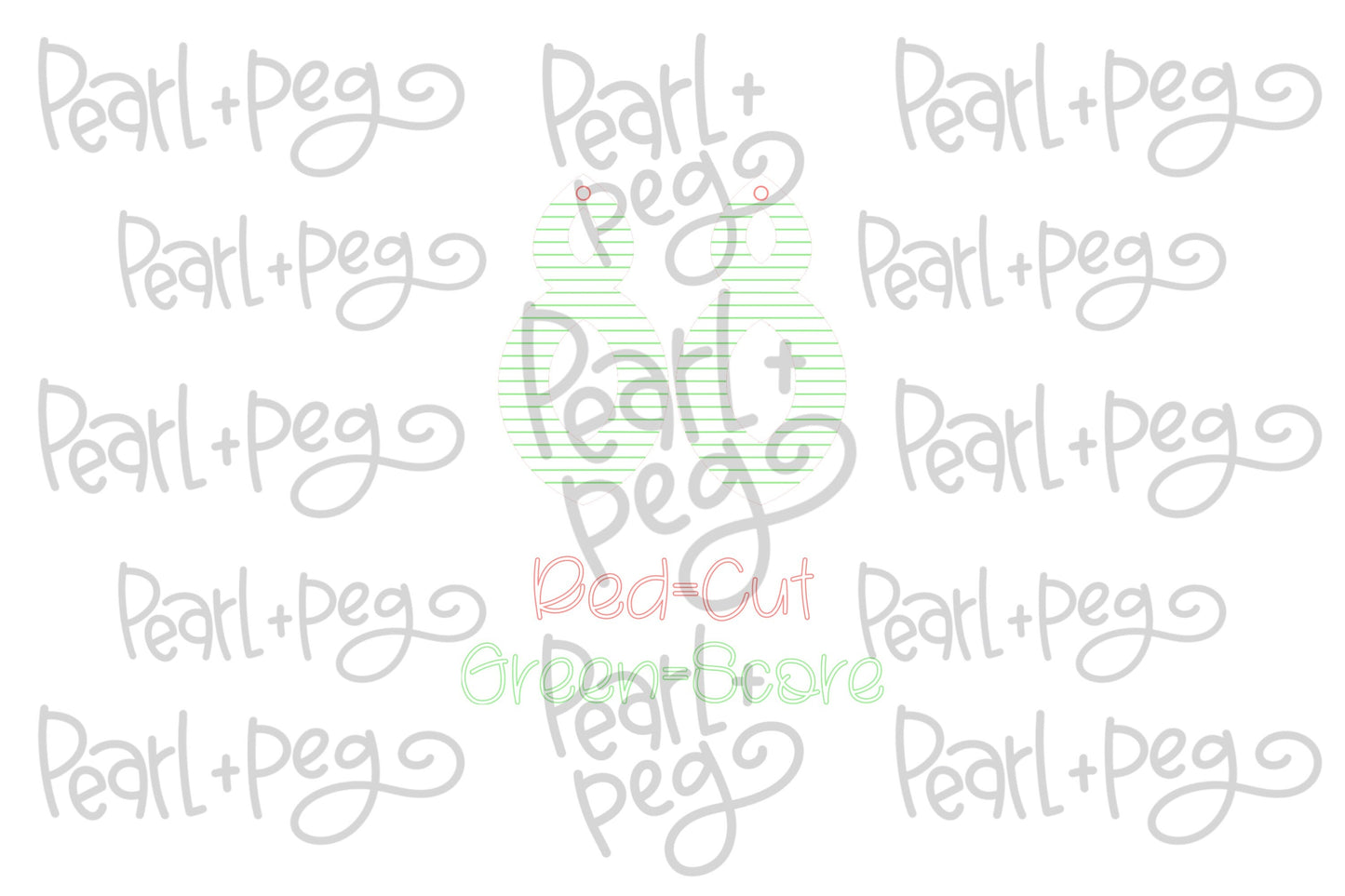 Infinity Dangles Laser Engraved Earrings Digital Download