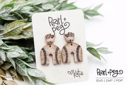 Rainbow Baseball With Glove Laser Engrave Digital Download-June2024