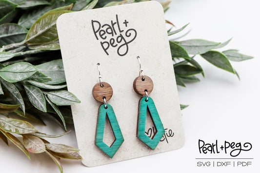 Diamond Hoop 2 Part Laser Engrave Digital Download-June2024