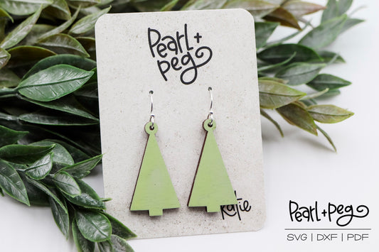 Minimalist Tree Laser Earring Digital Download File-Nov2024