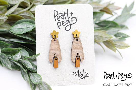 Dangly Tree Laser Earring Digital Download File-Nov2024