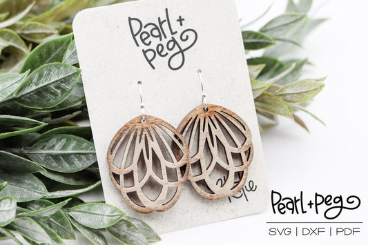 Draped Drop Cutout Earring Digital Download File-July2024