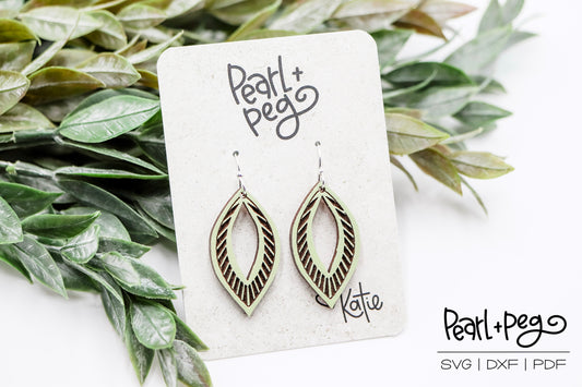 Diamond Hoop Engraved Center Laser Earring Digital Download-Feb2025