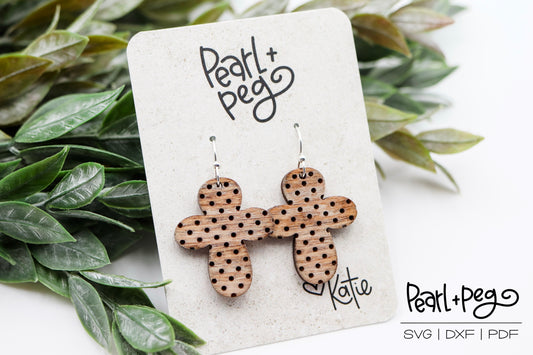 Cross Duo Bundle Laser Earring Digital Download-Mar2025