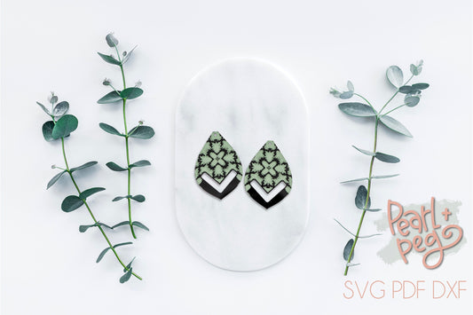 Macrame Furry Geometric V-Shaped Laser Engrave Digital Download