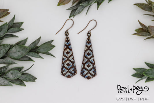 Bell Bar Tribal Laser Engraved Digital File