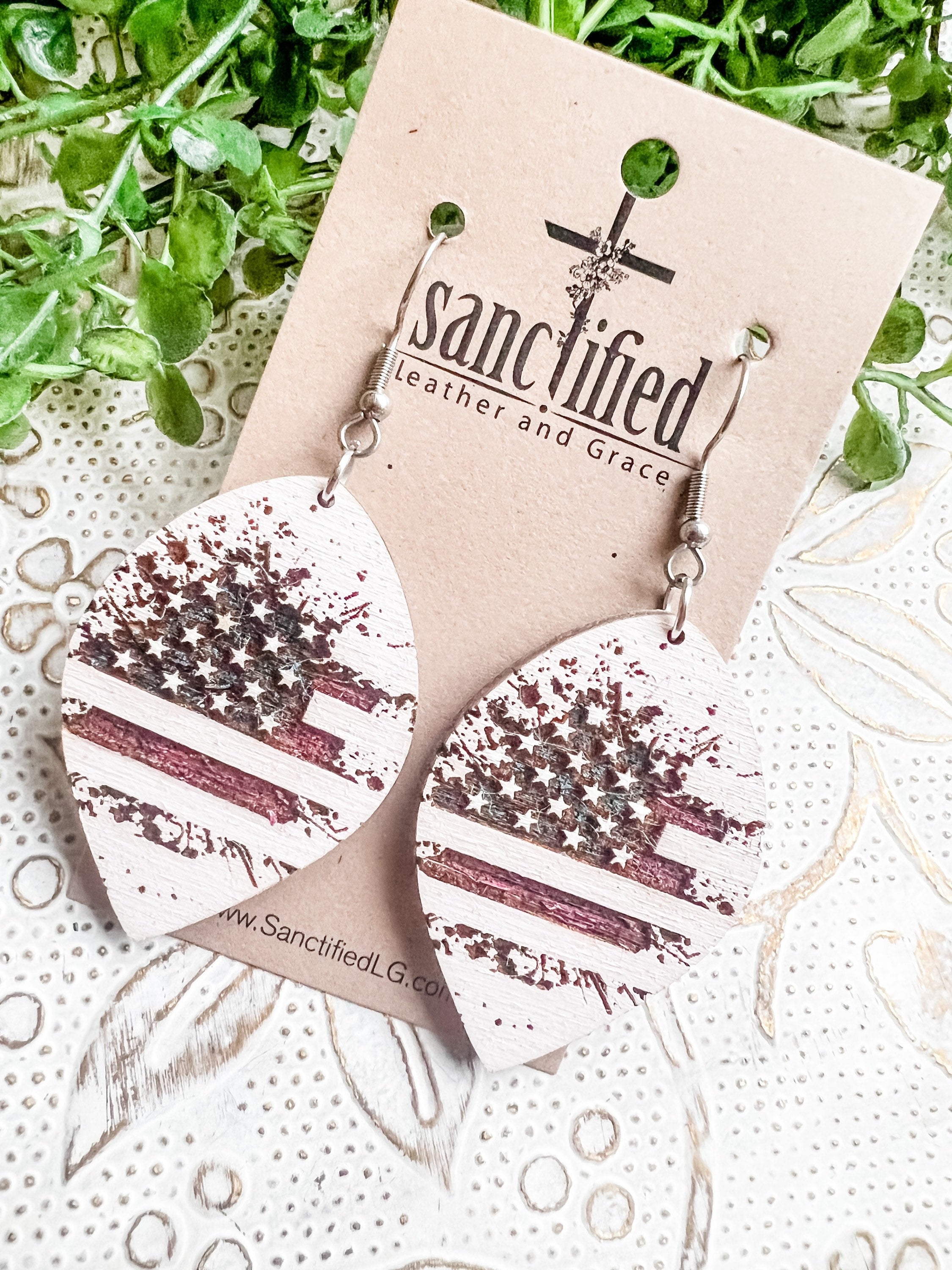 Exploding Flag Drop Laser Engraved Earrings Digital Download – Pearlandpeg