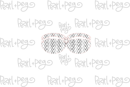 Wild Zag 2 Part Laser Engraved Earrings Digital Download